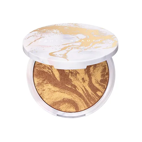 Fenty Beauty- Toast'D Swirl Bronze Shimmer Powder- Chocolate Swiller